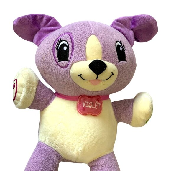 My Pal Violet Leap Frog Musical Talking Plush Stuffed Animal Doll Toy Purple Int - Picture 3 of 7